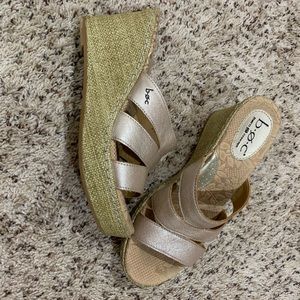 Gold/cream B.O.C sandals